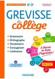 Grevisse du college - Podręczniki z gramatyką języka francuskiego - Księgarnia internetowa (2) - Nowela - - 