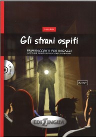 Gli strani ospiti + CD audio - Lektury uproszczone język włoski - Księgarnia internetowa - Nowela - - 