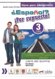 Espanol por supuesto 3-A2+ podręcznik - Cultura en Espana książka poziom B1-B2 - Nowela - Do nauki języka hiszpańskiego - 