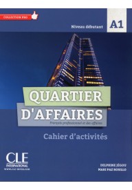 Quartier d'affaires ćwiczenia poziom A1 - Quartier d'affaires 1 podręcznik poziom A2 - Nowela - Do nauki języka francuskiego - 