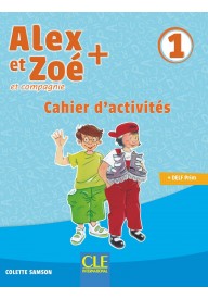 Alex et Zoe plus 1 ćwiczenia - Alex et Zoe 1 Apprendre a lire et ecrire Fichier et guide - Nowela - Do nauki języka francuskiego - 