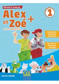 Alex et Zoe plus 1 + CD MP3 Podręcznik do francuskiego dla szkoły podstawowej - Alex et Zoe 1 Apprendre a lire et ecrire Fichier et guide - Nowela - Do nauki języka francuskiego - 