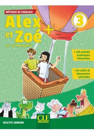 Alex et Zoe plus 3 podręcznik z CD MP3 - Podręczniki do języka francuskiego - szkoła podstawowa klasa 1-3 - Księgarnia internetowa - Nowela - - Do nauki języka francuskiego