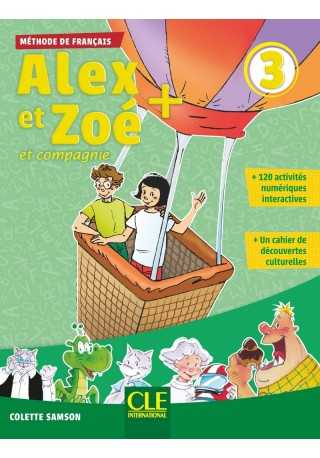 Alex et Zoe plus 3 podręcznik z CD MP3 - Do nauki języka francuskiego