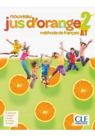 Jus d'orange nouveau 2 A1 podręcznik + DVD ROM - Podręcznik do francuskiego. - Do nauki francuskiego dla dzieci.