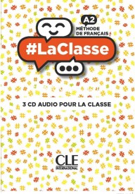 LaClasse A2 CD audio - #LaClasse B1|podręcznik do francuskiego|liceum|klasa3|klasa4 - Do nauki języka francuskiego - 