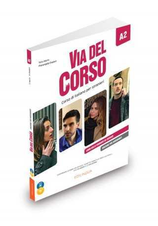 Via del Corso A2 wydanie dla nauczyciela + 2CD audio + DVD video - Do nauki języka włoskiego