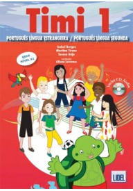 Timi 1 podręcznik + CD audio poziom A1 - Podręczniki do szkoły podstawowej do języka portugalskiego - Księgarnia internetowa - Nowela - - Do nauki języka portugalskiego