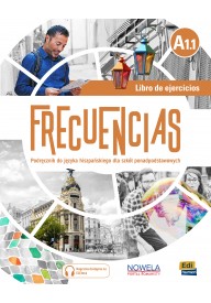 Frecuencias - Podręczniki do nauki Języka hiszpańskiego dla Liceum i technikum. - Frecuencias A1.2|hiszpański|podręcznik|liceum i technikum|klasa 2|MEiN| - Do nauki języka hiszpańskiego - 