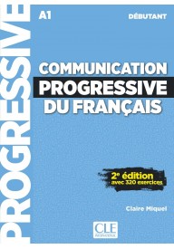 Communication progressive debutant A1 książka + CD audio 2 ed - Communication progressive avance 3ed klucz - Nowela - - 