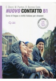 Nuovo Contatto B1 podręcznik + ćwiczenia - Via dei verbi 2 książka z kluczem odpowiedzi - Nowela - Do nauki języka włoskiego - 