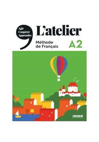 Atelier A2 podręcznik + DVD-ROM - Do nauki języka francuskiego