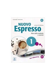 Nuovo Espresso 1 podręcznik + ćwiczenia - Nuovo Espresso 1 podręcznik + ćwiczenia + DVD ROM - Nowela - Do nauki języka włoskiego - 