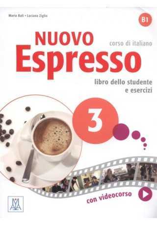 Nuovo Espresso 3 podręcznik + ćwiczenia + płyta DVD - Do nauki języka włoskiego
