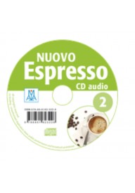 Nuovo Espresso 2 płyta CD audio - Nuovo Espresso 1 podręcznik + ćwiczenia + DVD ROM - Nowela - Do nauki języka włoskiego - 