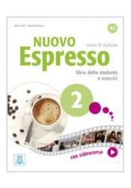 Nuovo Espresso 2 podręcznik + ćwiczenia + płyta DVD - Seria Nuovo Espresso - Nowela - - Do nauki języka włoskiego