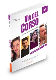 Via del Corso B1 podręcznik - Podręczniki do nauki języka włoskiego | Klasa 1,2,3,4 | Liceum i Technikum - Księgarnia internetowa - Nowela - - Do nauki języka włoskiego