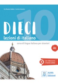 Dieci A1 podręcznik + DVD ROM - Seria Dieci - Włoski - Młodzież i Dorośli - Nowela - - Do nauki języka włoskiego