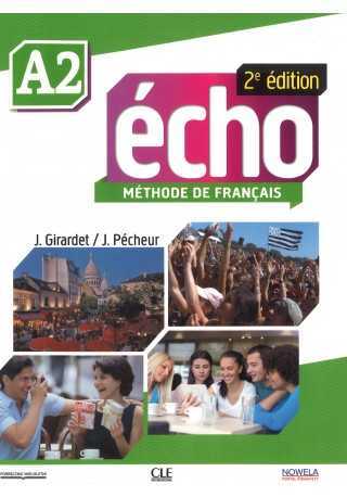 Echo A2 2ed PW podręcznik + CD audio - Do nauki języka francuskiego