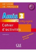 Amis et compagnie 3 zeszyt ćwiczeń do francuskiego. Młodzież szkoła podstawowa.