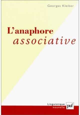 Anaphore associative Anaphore associative