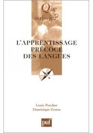 Apprentissage precoce des langues