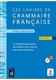 Cahiers de grammaire A1 książka+CD audio niveau decouverte