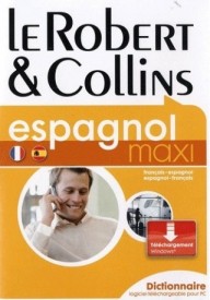 CD ROM Robert & Collins espagnol maxi francais-espagnol vv - Wyprzedaże - Nowela - - 