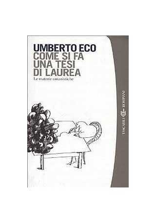 Come si fa una tesi di Laurea 