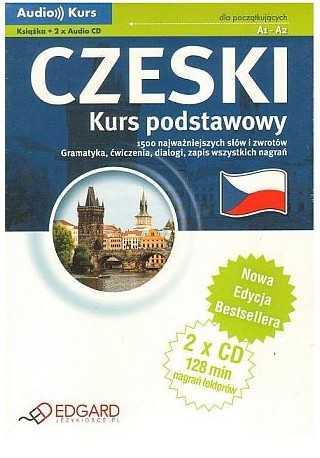 Czeski Kurs podstawowy książka + 2 CD audio Czeski Kurs podstawowy książka + 2 CD audio
