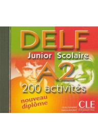 DELF Junior Scolaire A2 CD audio - CLE International (30) - Nowela - - 