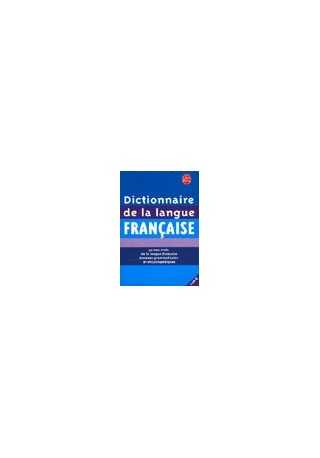 Dictionnaire de la langue francaise /40 000 mots/ 