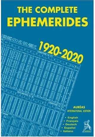 Ephemerides 1920-2020 Ephemerides 1920-2020