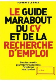 Guide Marabout du CV et de la Recherche d'emploi - Francais langue juridique niveau avance książka + CD audio - Nowela - - 