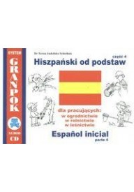 Hiszpański od podstaw cz.4 książka + CD audio