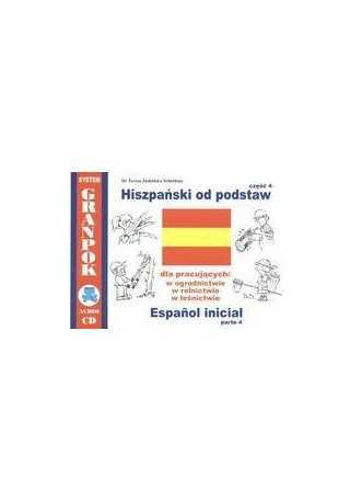 Hiszpański od podstaw cz.4 książka + CD audio 