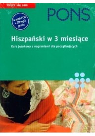 Hiszpański w 3 miesiące dla początkujących / CD+MP3 /