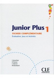 Junior Plus 1 zestaw pomocy dydaktycznych - Junior Plus 1 poradnik metodyczny - Nowela - - 