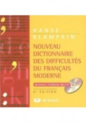 Nouveau Dictionnaire des difficultes du Francais+CD ROM