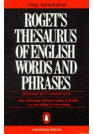 Penguin Roget's Thesaurus of Eng.words Penguin Roget's Thesaurus of Eng.words