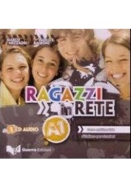 Ragazzi in Rete A1 2 płyty CD audio - Io & l'italiano przewodnik metodyczny - Nowela - - 