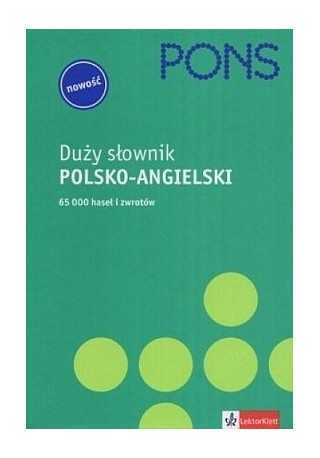 Słownik duży polsko-angielski Nowy 