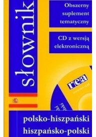 Słownik polsko-hiszpański vv + CD ROM