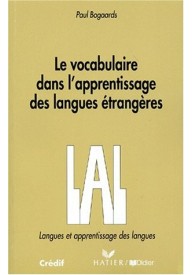 Vocabulaire dans l`apprentissage des langues etrangeres