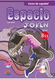 Espacio joven B1.1 Podręcznik do hiszpańskiego. Młodzież - szkoła podstawowa i szkoła średnia. Wersja międzynarodowa.