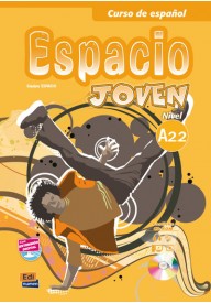 Espacio Joven A2.2 PW podręcznik - Espacio joven A1 - podręcznik do hiszpańskiego - Do nauki języka hiszpańskiego - 
