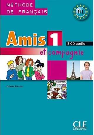 Amis et compagnie 1 CD do podręcznika do francuskiego. Młodzież. Szkoła podstawowa.Audio /3/ 