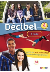 Decibel 4 karta 1 kod - Podręczniki do języka francuskiego - szkoła podstawowa klasa 7-8 - Księgarnia internetowa - Nowela - - Do nauki języka francuskiego