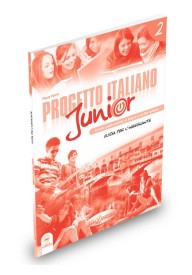 Progetto italiano junior 2 przewodnik metodyczny - Progetto italiano junior 1 podręcznik+ćwiczenia+DVD+CD audio - Nowela - Do nauki języka włoskiego - 