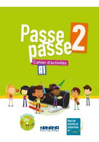 Passe-Passe 2 ćwiczenia A1 + CD MP3 - Do nauki języka francuskiego